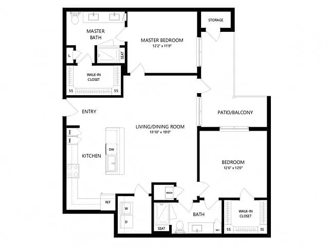 Floor plan B3A