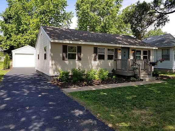 Freshly sealed driveway