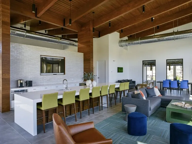 Inside of Clubhouse