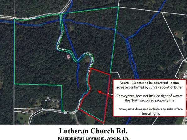 0 Lutheran Church Rd, Apollo, PA 15613