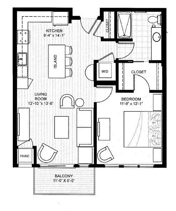 Floor plan Ellipse - Envision
