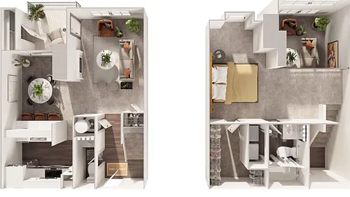 Floor plan Auburn Loft