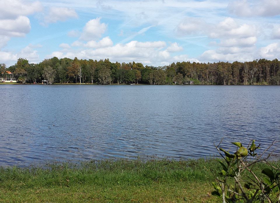 View of 43 acre Lake LeClare