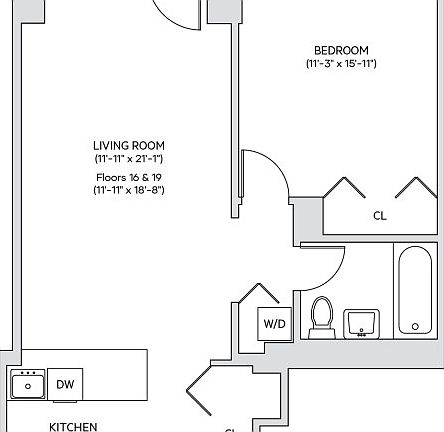 2nd image of 200 W 60th St APT 25D