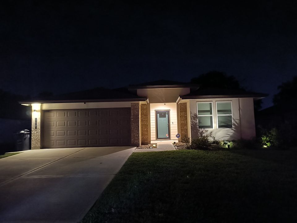 View from driveway in the evening