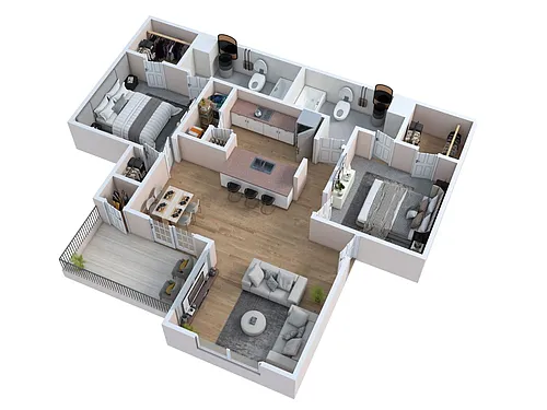 Floor plan The Sedona