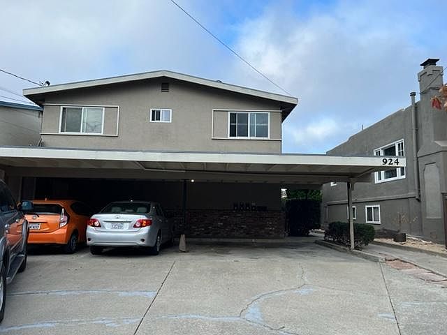 Front of 4-Plex Apartment