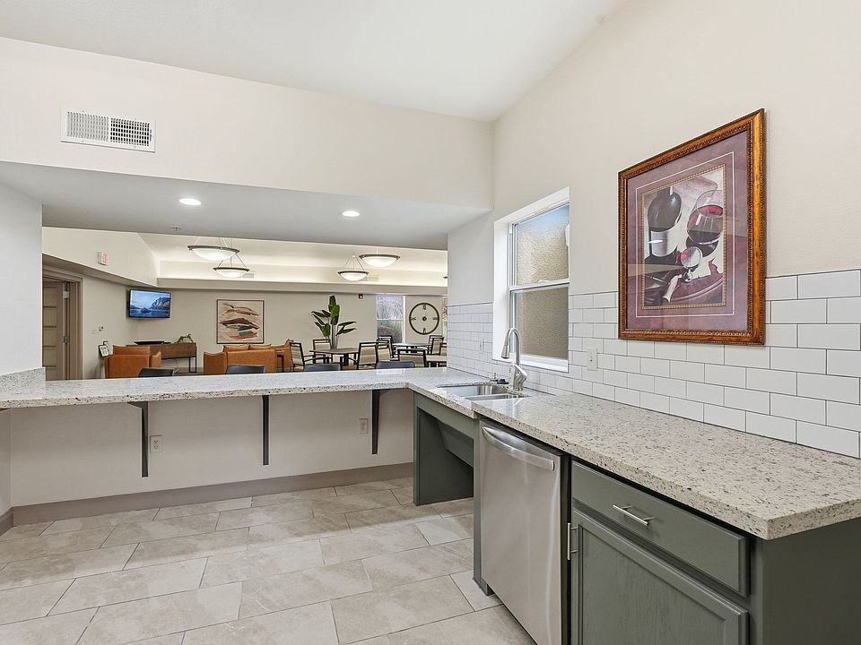 Community room kitchen