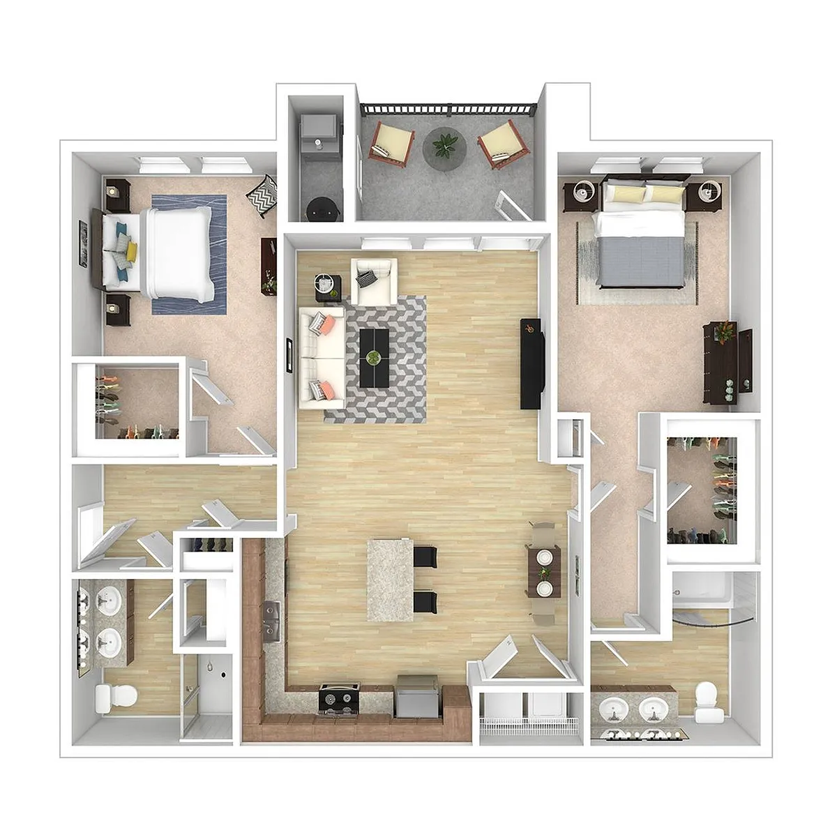 Floor plan B3