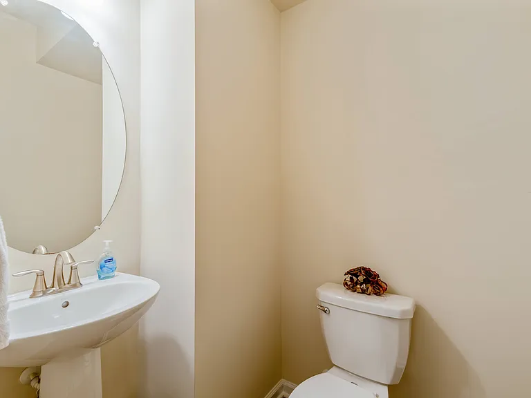 Half Bath on main level