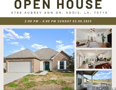 4788 Aubrey Ann Dr, Addis, LA, 70710