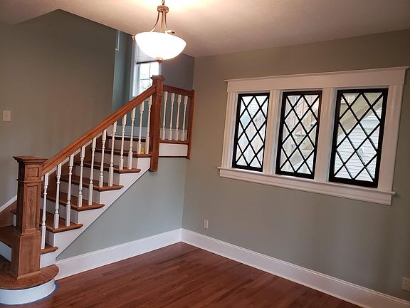 19th Century entryway view from the front door.