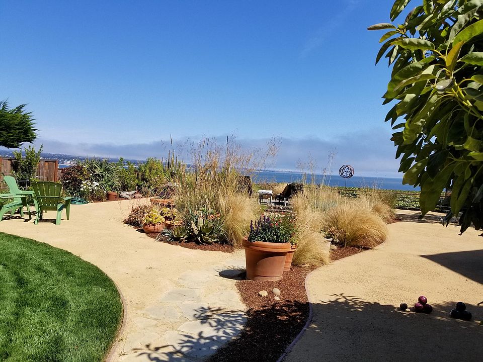 Sweeping and private view of Monterey Bay as seen from the primary residence attached to the ADU.