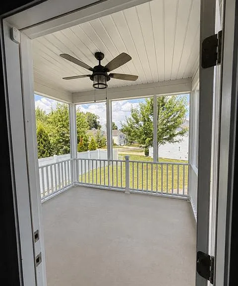 Screened in Patio.