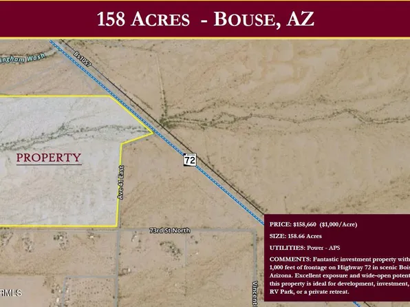 Ave 41E HWY 72 -- #-, Vicksburg, AZ 85348