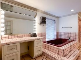 Unbelievable Furnished Studio Lease in WeHo Hills - Huge Vintage Bathroom + Walk-In Closet, studio / 1.0 ba, $2650