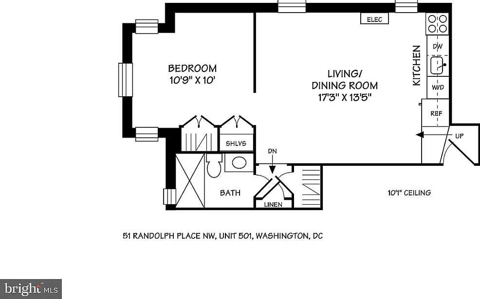 1 bed, 450 sqft, $2,300 — Photo 4