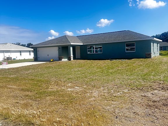 3 bed, 2 bath, and 2 car garage Home on 1/3 acre lot.