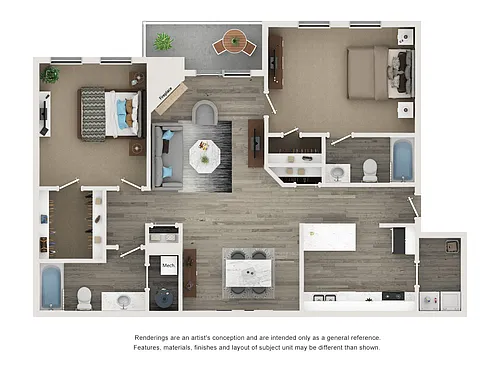 Floor plan B1