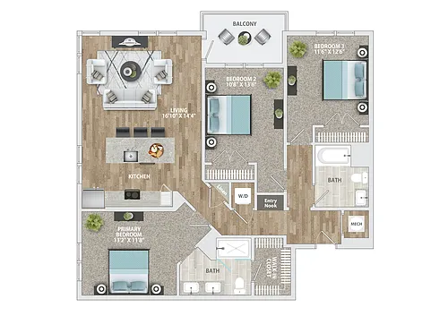 Floor plan The Majestic