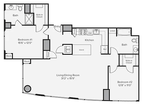 Floor plan B8P