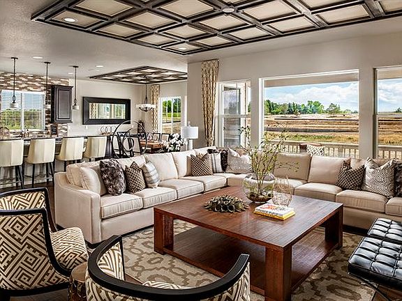Great Room, Kitchen and Nook