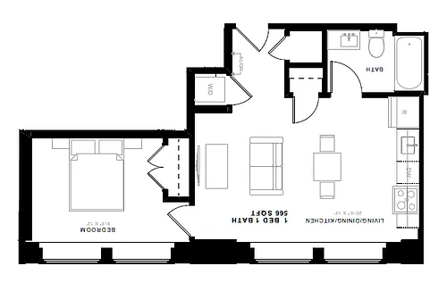 Floor plan The Charleston