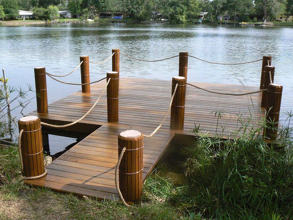 Dock built summer 2007