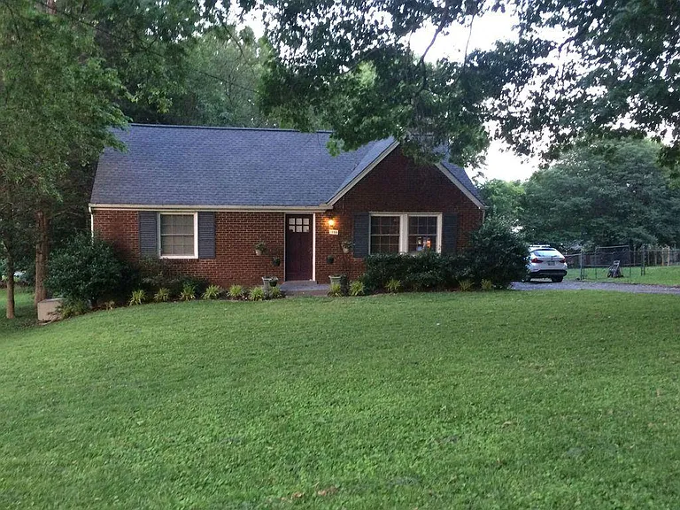 Great big yard on a quiet street. Plenty of parking on long driveway.