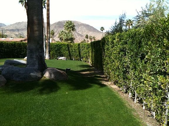 Total privacy, front & rear