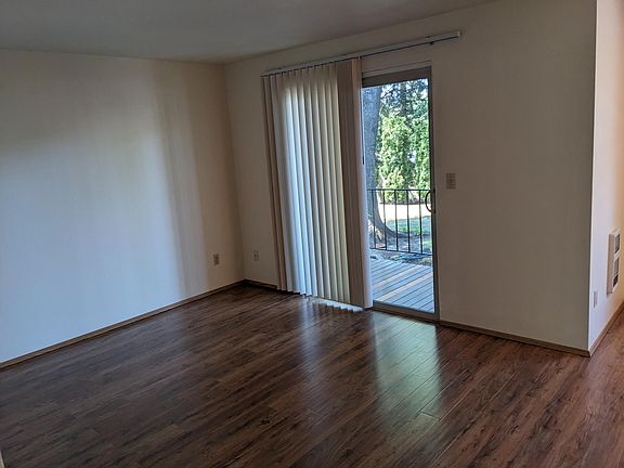 Living room with slider to porch