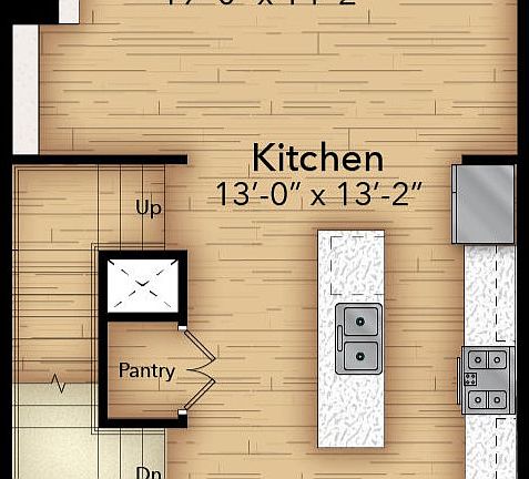 Second Floor w Fireplace and Built-Ins