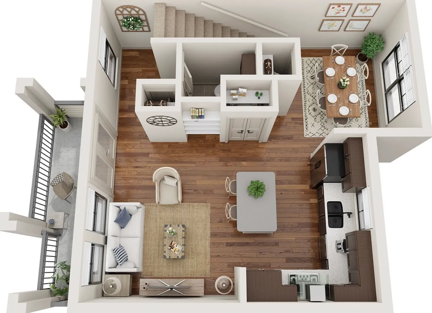 2 bed, 2.5 bath, 1357 sqft, $2,099 — Photo 3