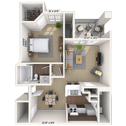 Floor plan A