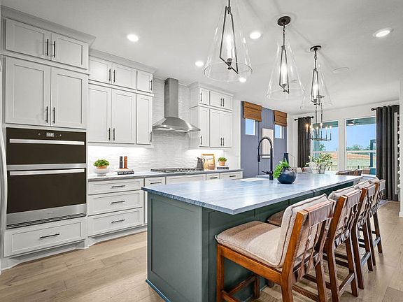 Kitchen Open to the Dining Space