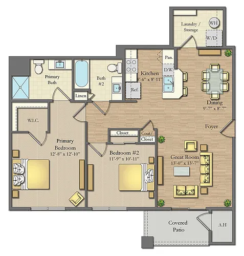 Floor plan Asbury