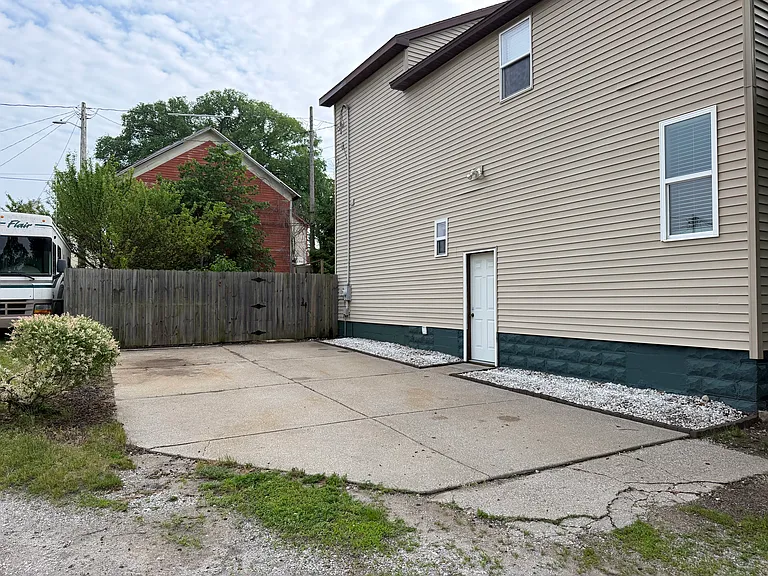 Private driveway (at least 2 spots)