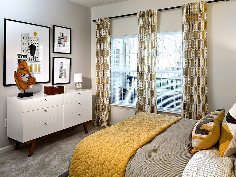 River Mews Building Renovated Bedroom
