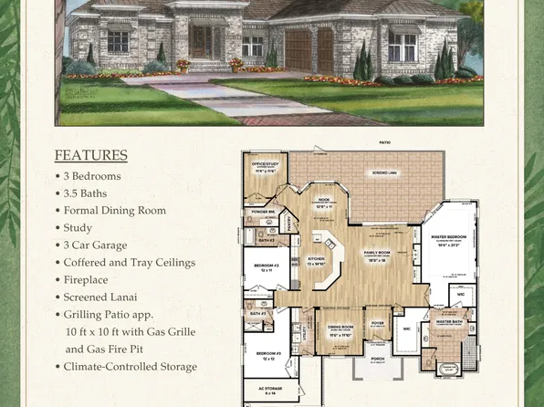 Captiva Plan, Turtle Bay at Southport