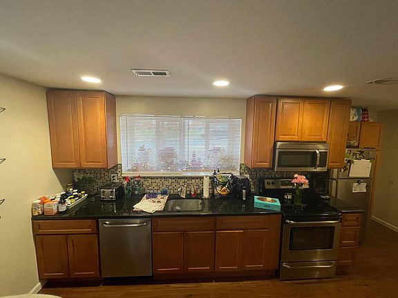 Kitchen with Granite Counters, Stainless Steel Appliances