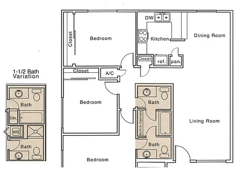 Floor plan K