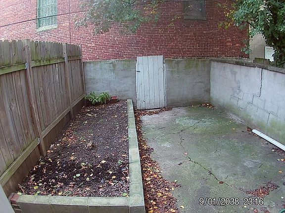 private back garden