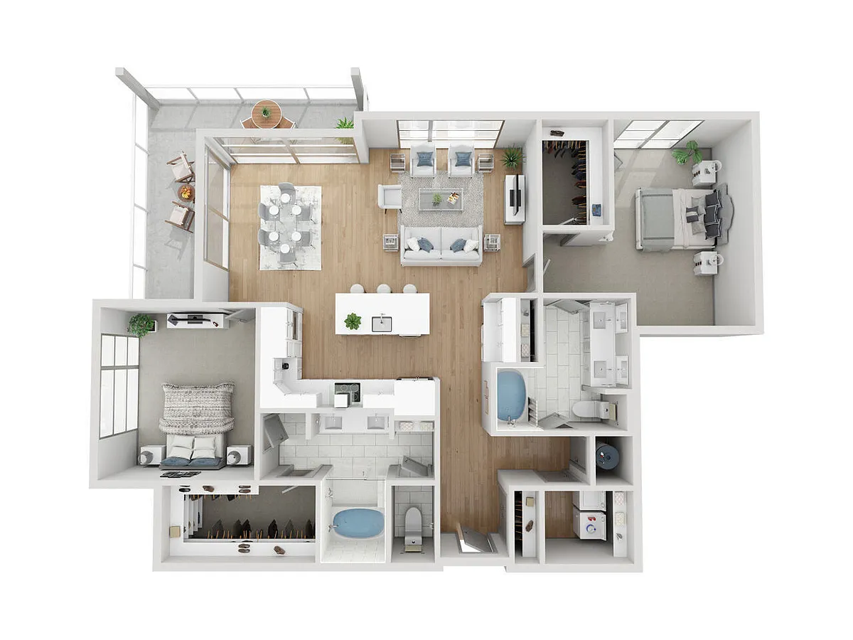 Floor plan B2