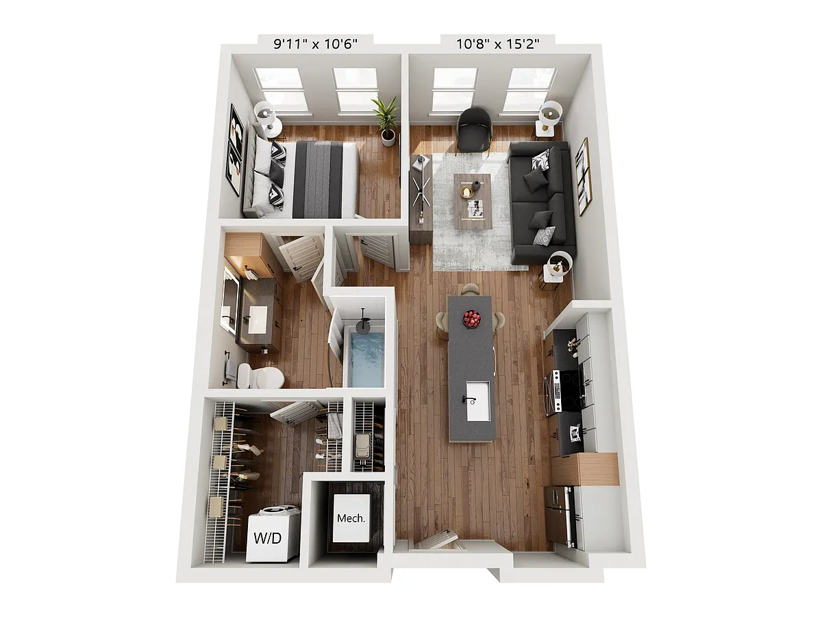 Floor plan A1