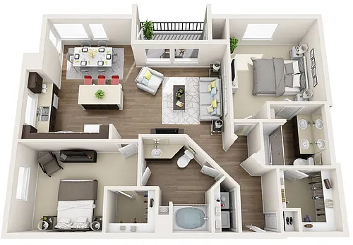 Floor plan B2E