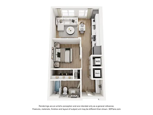 Floor plan S1C