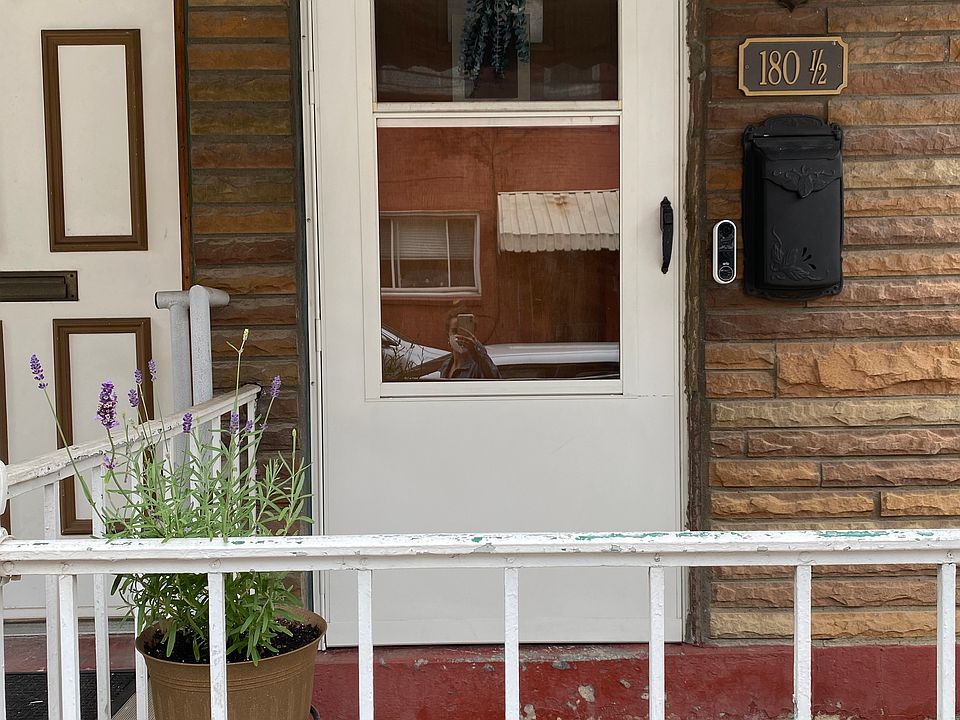 Main door and stoop