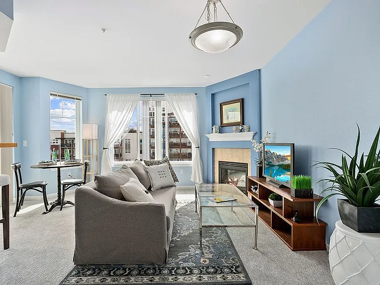 Dining and living areas