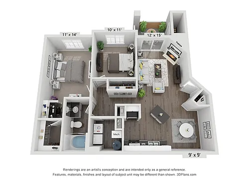 Floor plan B1