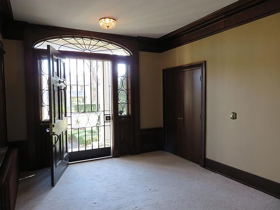 Private Entrance comes in to a multipurpose room that can be used as a den, dining space, or an office.